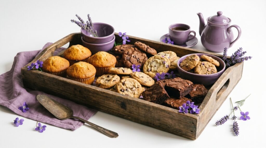 a tray of assorted baked 202605212025